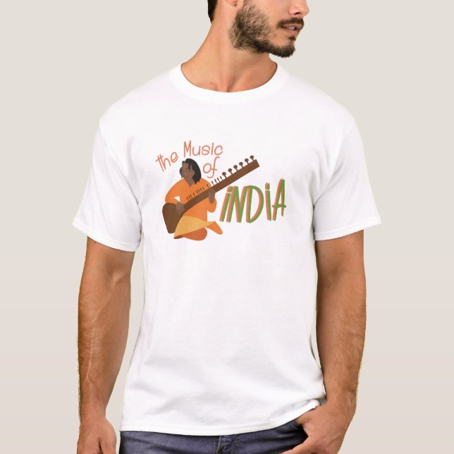 Camiseta Música de India (Frente)