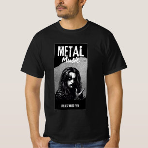 Camiseta Música de metal