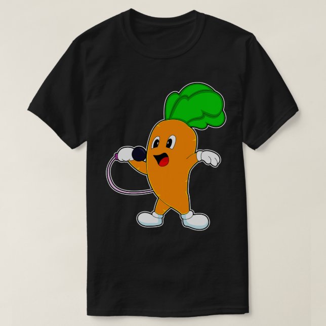 Camiseta música de microfone apodrecida (Frente do Design)