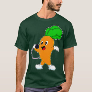 Camiseta música de microfone apodrecida