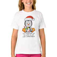 Música de Natal Engraçada Pun Penguin