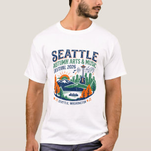 Camiseta Música de Outono e Festival do Porto de Seattle 20