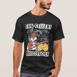 Camiseta música de Páscoa ensino violão professor música de
