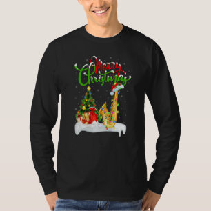 Camiseta Música de Saxofone Decorações de Natal Saxofone C