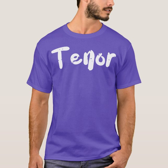 Camiseta Música de Tenor (Frente)