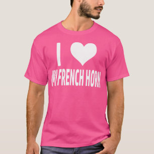 Camiseta Música de Trompa Instrumento Musical Banda Marcial