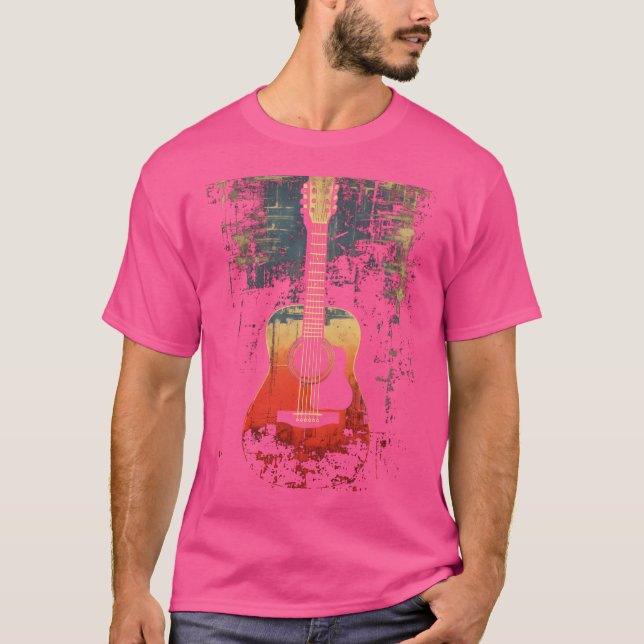 Camiseta Música de violão 7 (Frente)