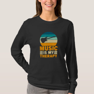 Camiseta Música De Violão É Minha Bússola De Música De Tera