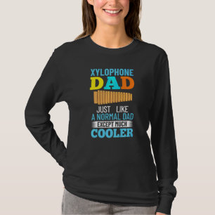 Camiseta Música de Xilofone Masculino Instrumento Notas Toc