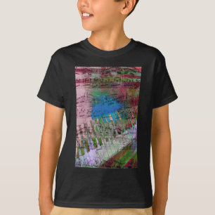 Camiseta música, decoração do piano (6)