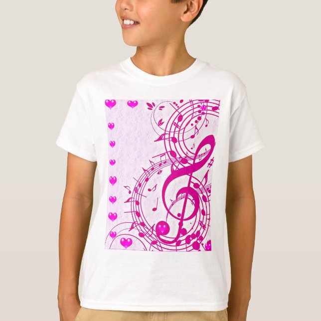 Camiseta Música do amor_ (Frente)