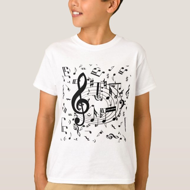 Camiseta Música do coração (Frente)