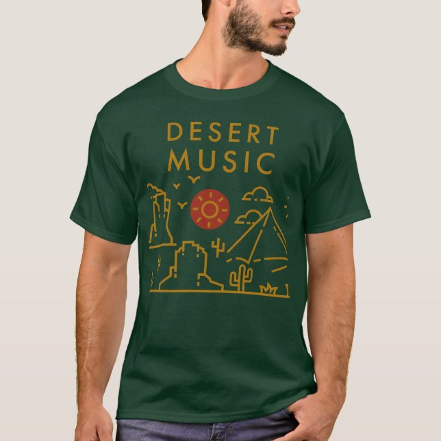 Camiseta Música do Deserto (Frente)