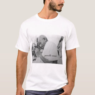 Camiseta música do gandhi