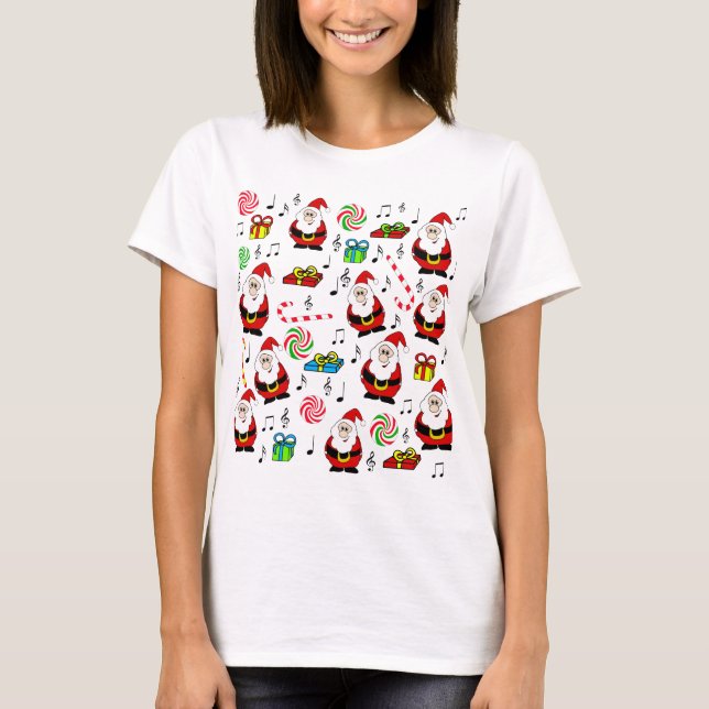 Camiseta Música do Natal (Frente)