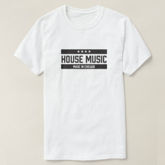 Camiseta Música doméstica feita em Chicago