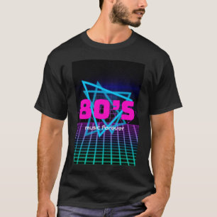 Camiseta Música dos anos 80 para sempre