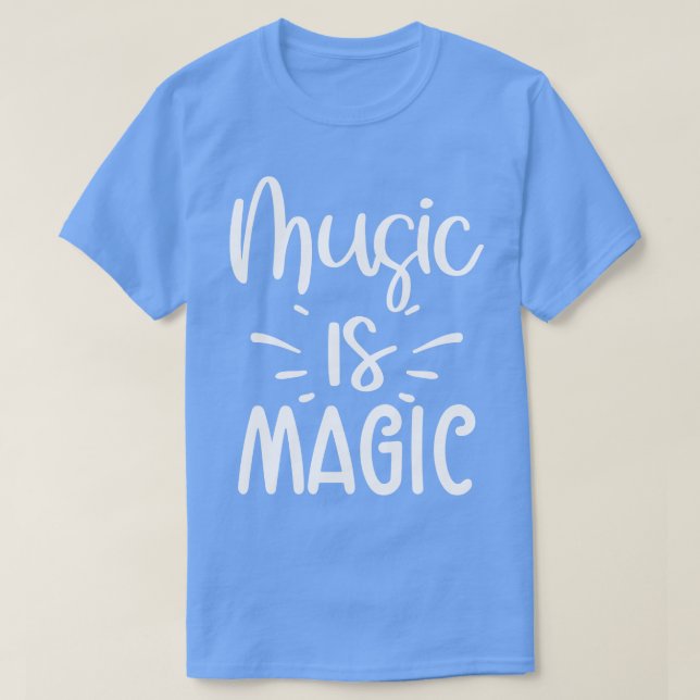 Camiseta Música É Magia (Frente do Design)