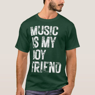 Camiseta Música É Meu Amigo De Menino