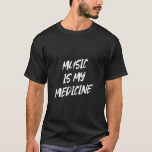 Camiseta Música É Meu Sarcasmo Musical Medicino