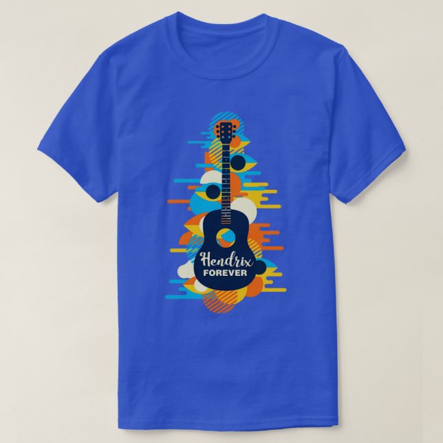 Camiseta Música é minha língua de amor Jimi Hendrix para se (Frente do Design)