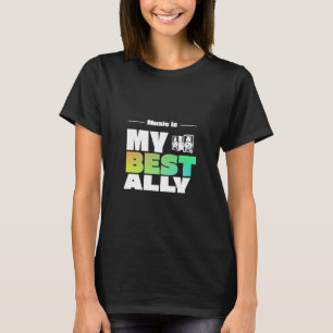 Camiseta Música é Minha Melhor Aliada