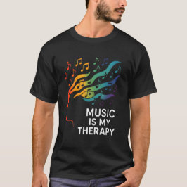 Camiseta Música É Minha Terapia