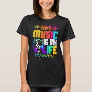 Camiseta Música É Minha Vida Música Cantora