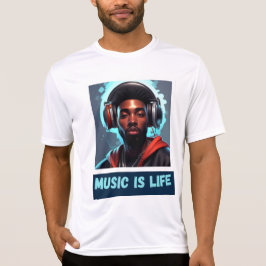 Camiseta Música é Vida