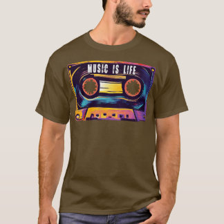 Camiseta Música é Vida