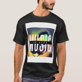Camiseta Música é Vida