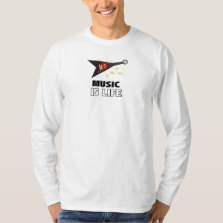 Camiseta Música É Vida