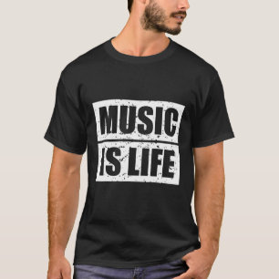Camiseta Música É Vida, Música É Vida Hoodie, Mulheres Home