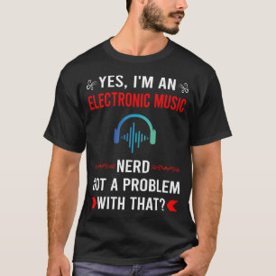 Camiseta Música Eletrônica Com Problema