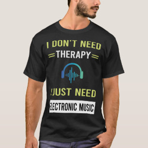 Camiseta Música Eletrônica de Terapia