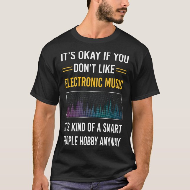 Camiseta Música Eletrônica do Smart Pessoas (Frente)