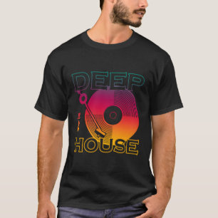 Camiseta Música em casa profunda