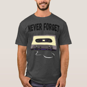 Camiseta Música em fita cassete - 80s 90s Vintage Retro Gea