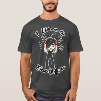 Camiseta Música Emo 1