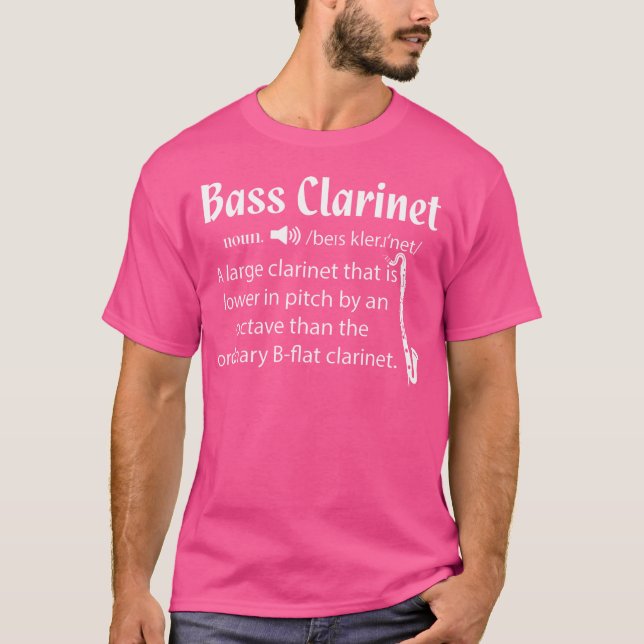 Camiseta Música Engraçada Clarinet Noun Definição Para Orca (Frente)
