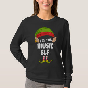 Camiseta Música Engraçada Elf Matando Família PJ Natal