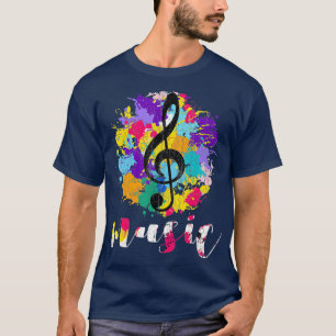 Camiseta Música Engraçada Gráfico Para Músico
