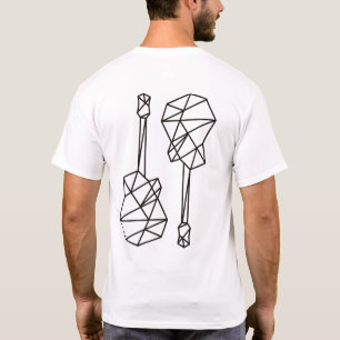 Camiseta Música geométrica legal e moderna