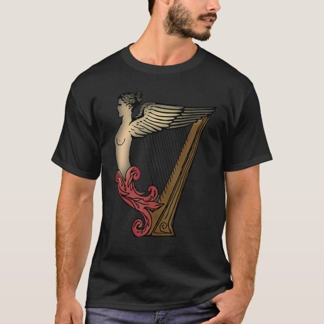 Camiseta Música Harpist do Harpist Player (Frente)