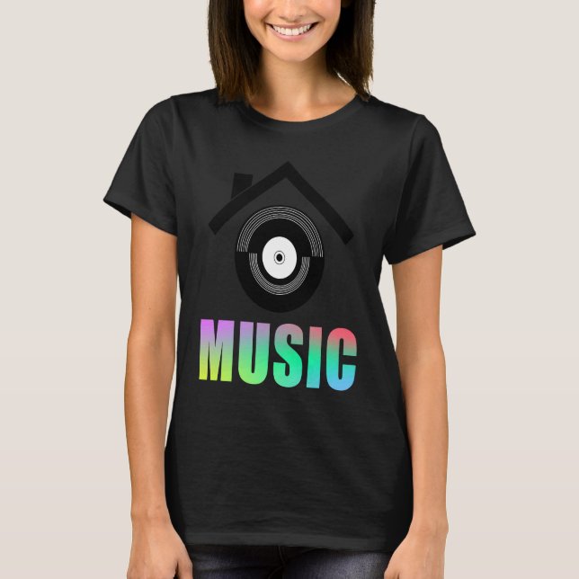 Camiseta Música House 5 (Frente)