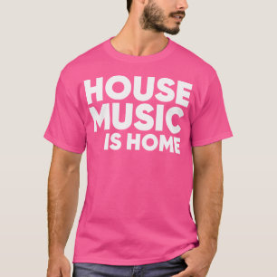 Camiseta Música House É Casa Edm Dj