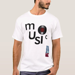Camiseta Música inspira design legal vinil