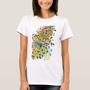 Camiseta Música instantânea