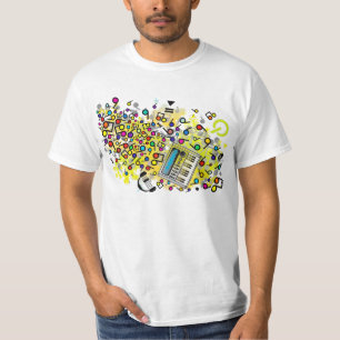 Camiseta Música instantânea