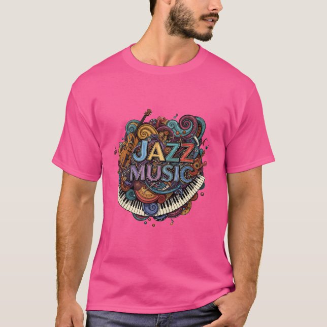 Camiseta Música jazz (Frente)